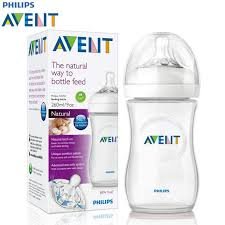 AVENT Butelka 260 ml NATURAL z smoczkiem 6m+