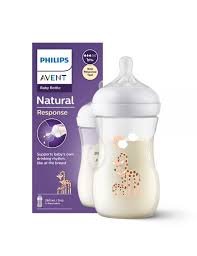 Butelka Avent Philips Natural Response 260ml - Żyrafka