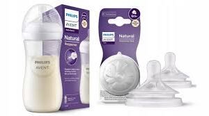 Philips Avent Butelka Natural Response 330 ml 3m+ z smoczkiem